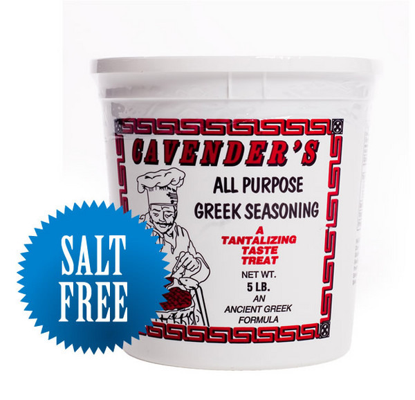 Cavenders, Seasoning Greek Salt Free, 7 Ounce