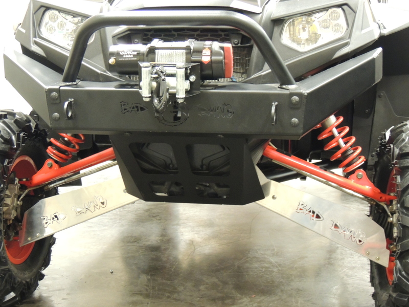 Polaris RZR 800 Front Bumper with Warn 3000LB winch (800S/570 Bad