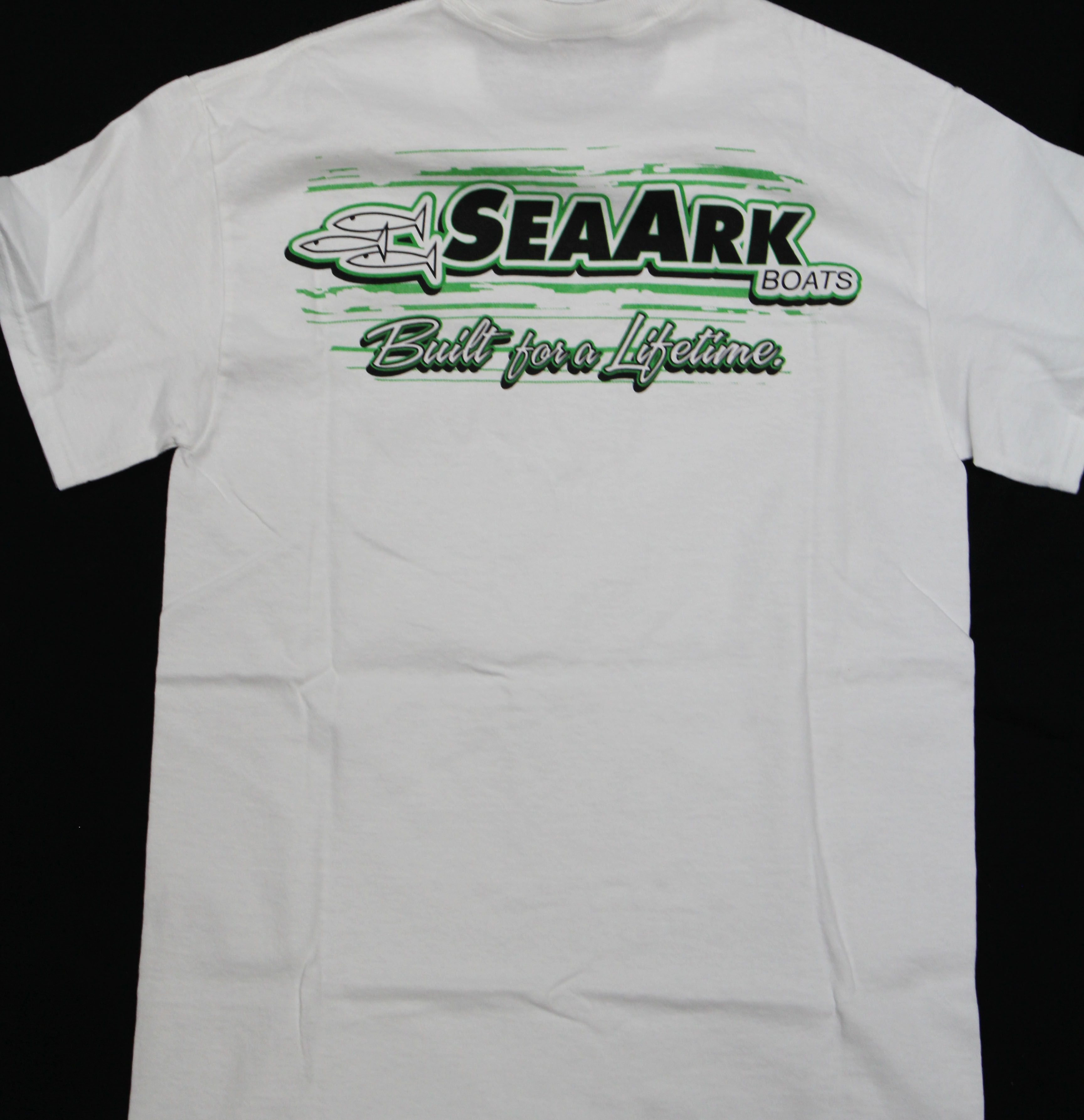 seaark boats logo lime green logo t shirt seaark boats arkansas seaark boats logo lime green logo t shirt seaark boats arkansas