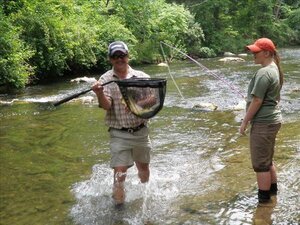 Dry Run Creek Fly Fishing for Kids | Steve Dally Outfitters