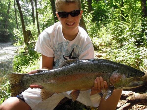 Dry Run Creek Fly Fishing for Kids | Steve Dally Outfitters