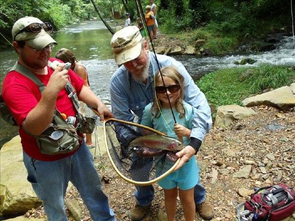 Dry Run Creek Fly Fishing for Kids | Steve Dally Outfitters