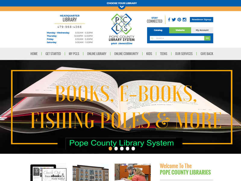 Pope County Library Systems Pope County Library Systems