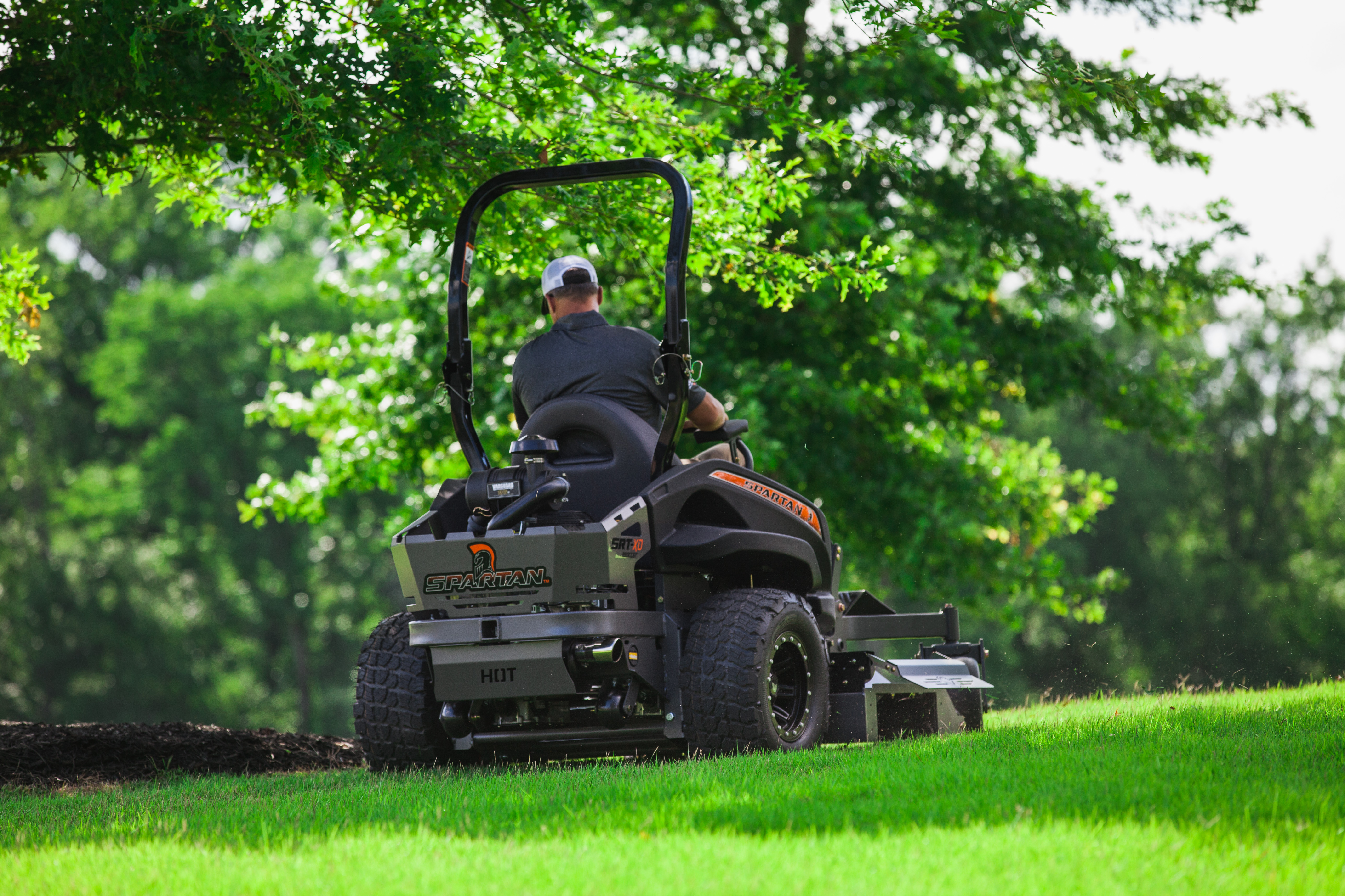 Zero turn mowers on hilly terrain hot sale