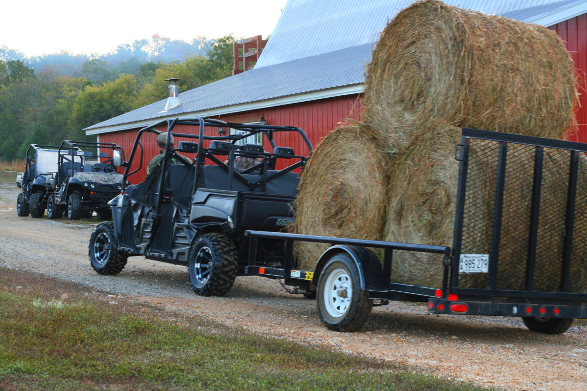 Lighten the load on your side by side utv. 