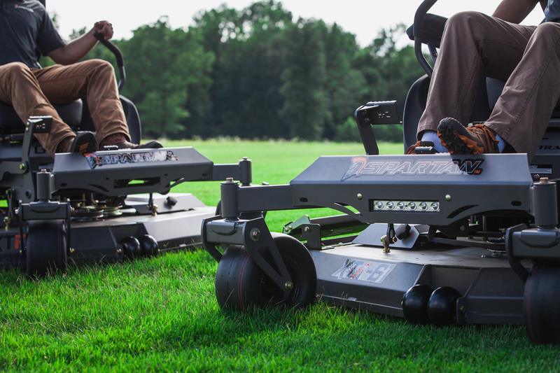 Zero turn mowers last longer. 