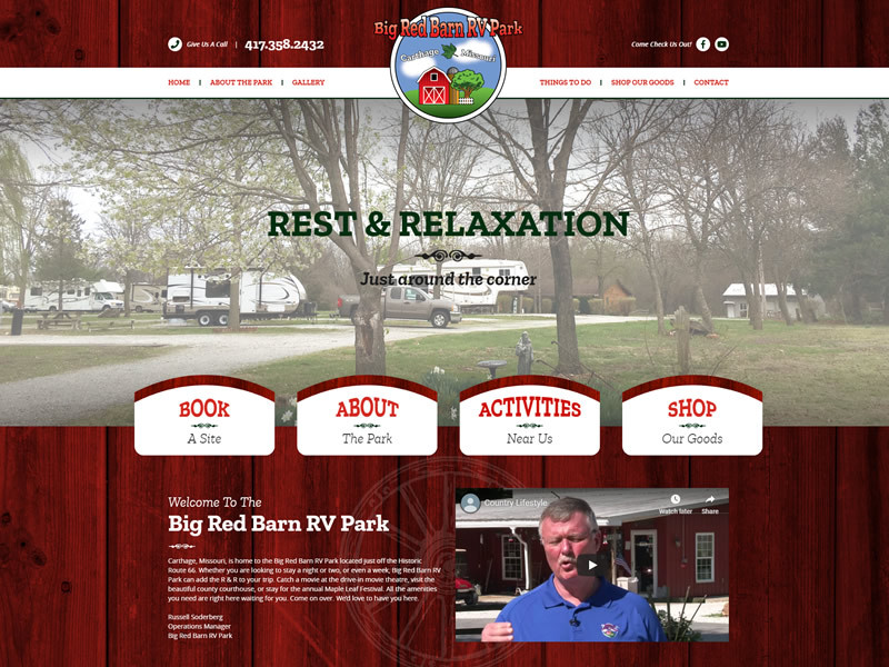 Big Red Barn RV Park Big Red Barn RV Park