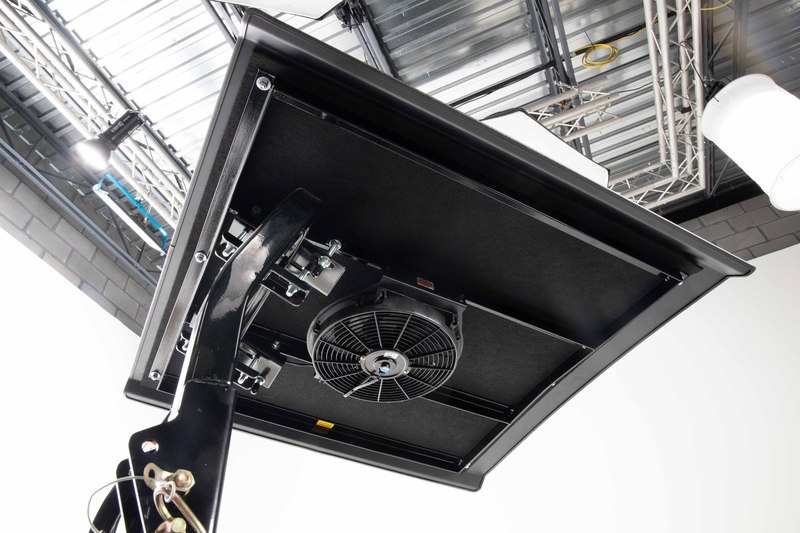 Guardian Canopy Kit With Fan Spartan Mowers Zero Turn Mowers