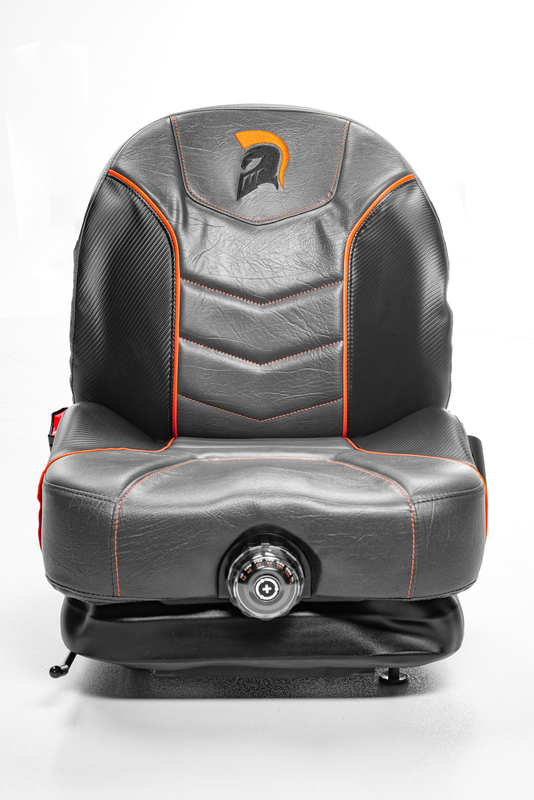 suspension seat for riding lawn mower