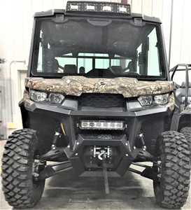 Can Am Defender Front Square Tube Bumper